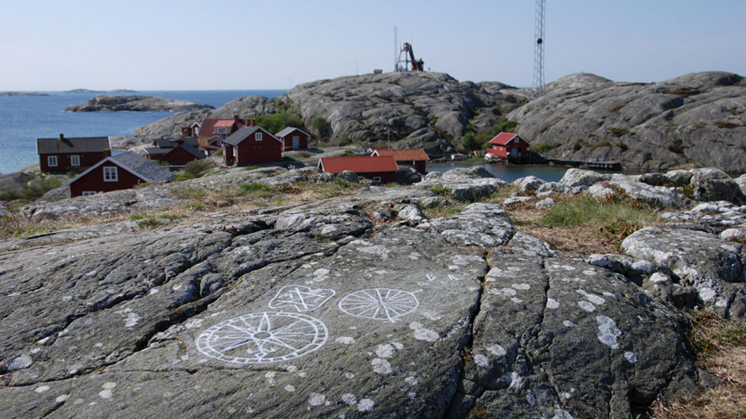 Kompassrosor på Storön, Väderöarna