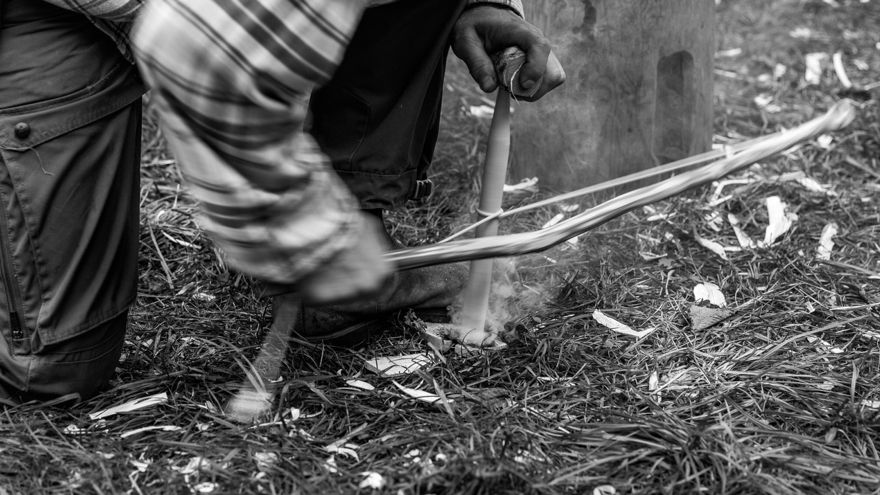 make fire ancient way