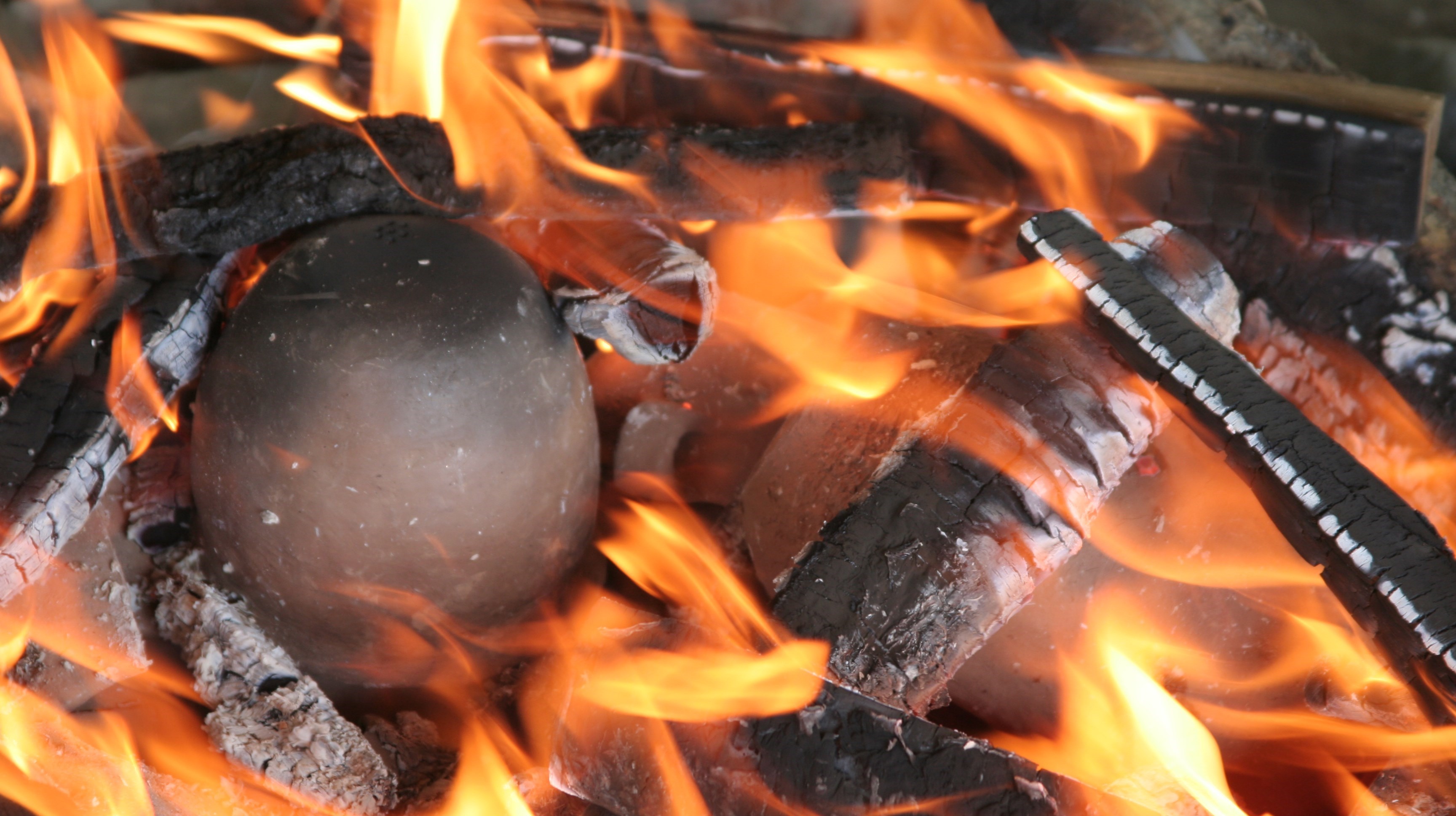 Bild på bränning av keramik.