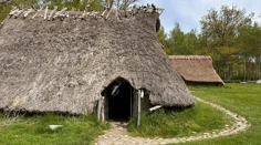 långhus i bronsåldersgård